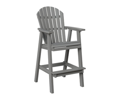 Berlin Gardens Comfo Back 30" XT Chair in Driftwood Gray