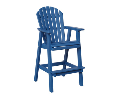 Berlin Gardens Comfo Back 30" XT Chair in Pacific Blue