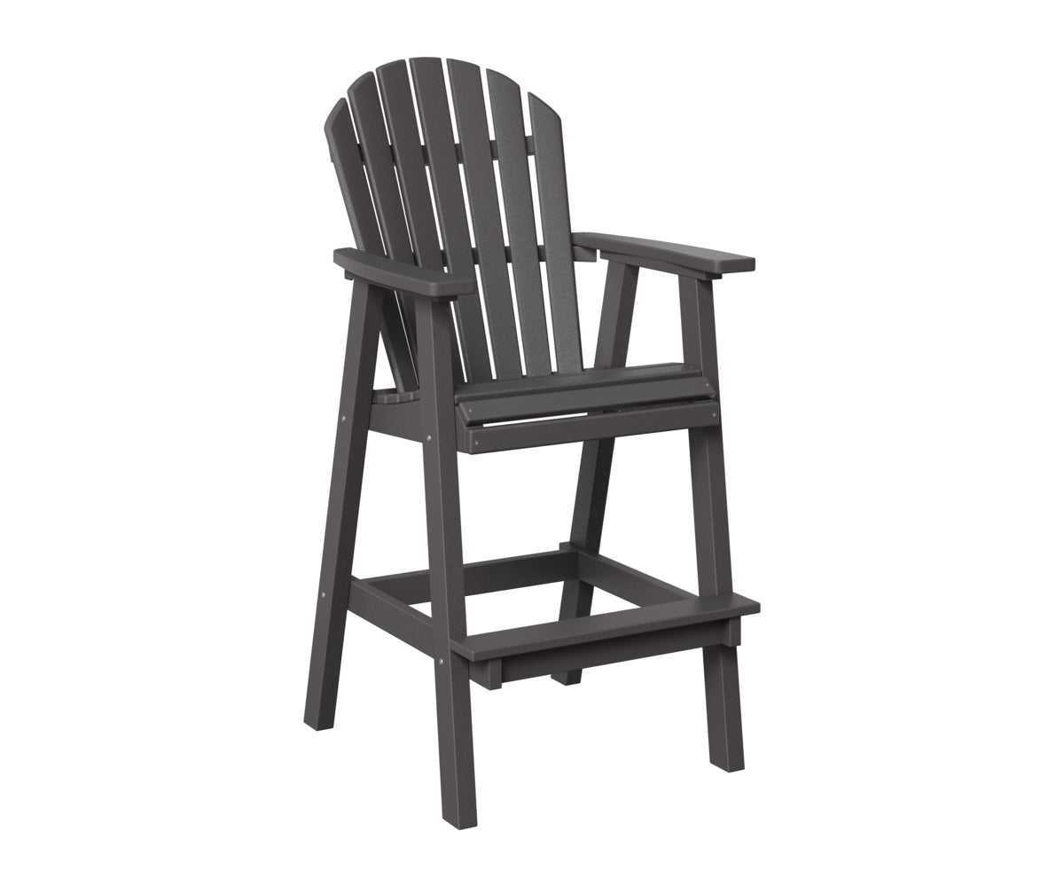 Berlin Gardens Comfo Back 30" XT Chair in Smoke Gray