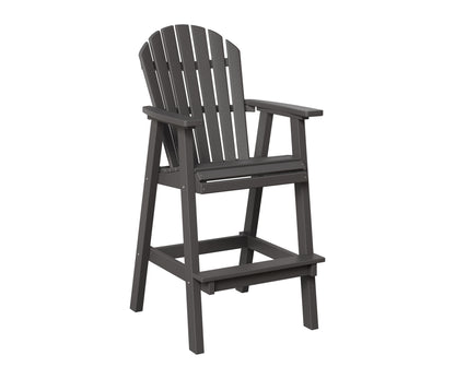 Berlin Gardens Comfo Back 30" XT Chair in Smoke Gray