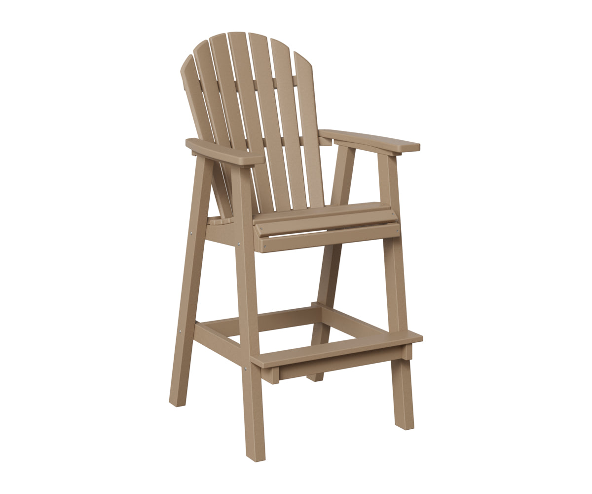 Berlin Gardens Comfo Back 30" XT Chair in Weatherwood