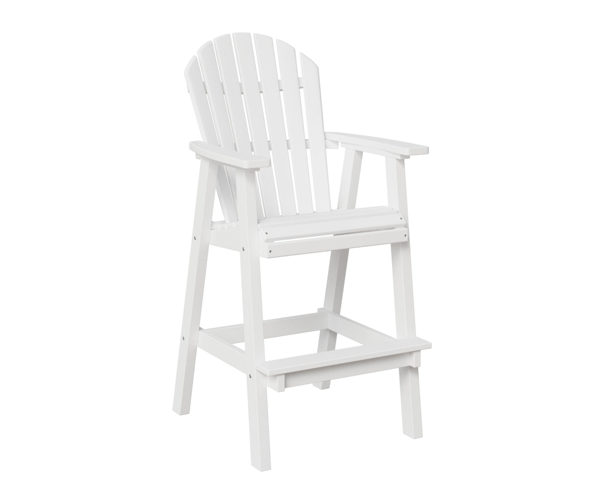 Berlin Gardens Comfo Back 30" XT Chair in White