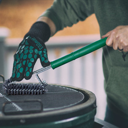 Diamond-Coated Nylon Bristle Scrubber