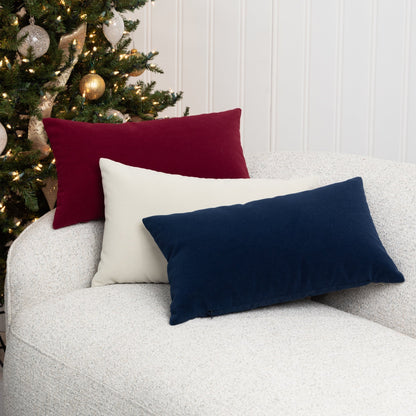 Elaine Smith Lush Velvet Lipstick Outdoor Pillow