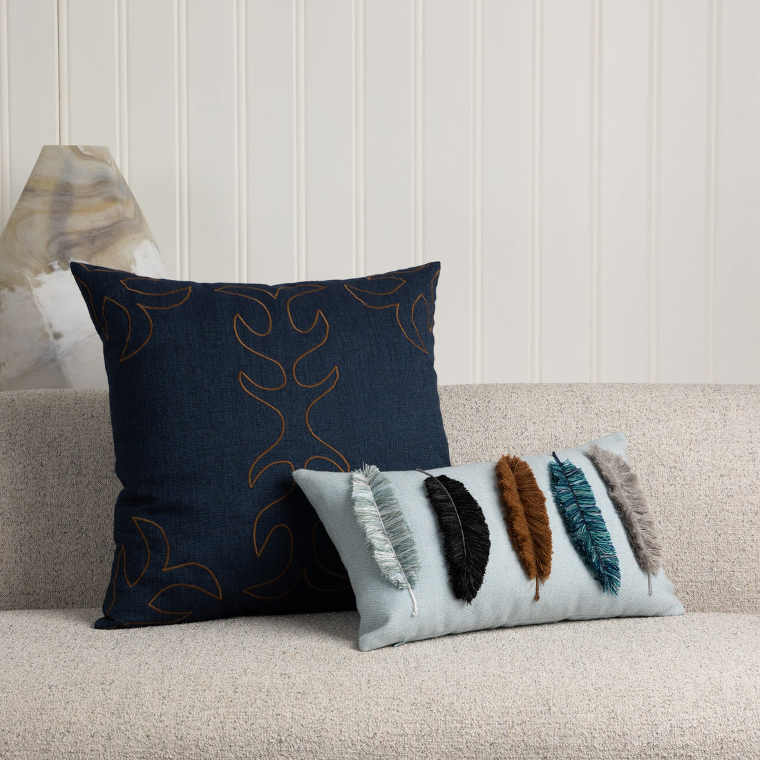 Elaine Smith Believe Lumbar outdoor pillow - view 2
