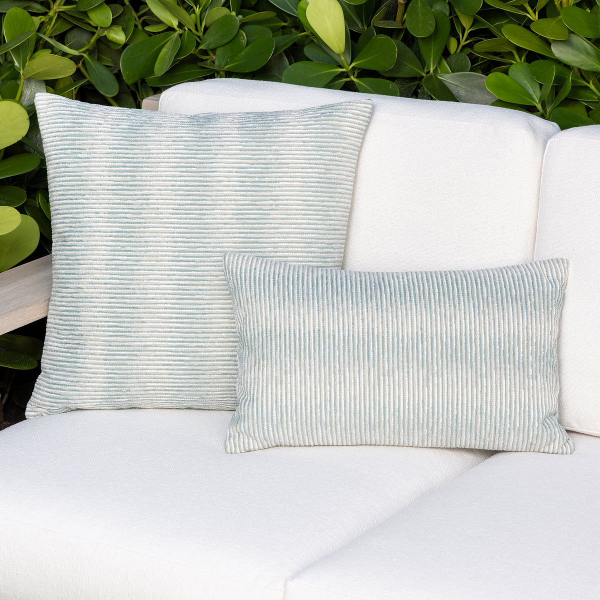 Elaine Smith Progress Mist Outdoor Pillow