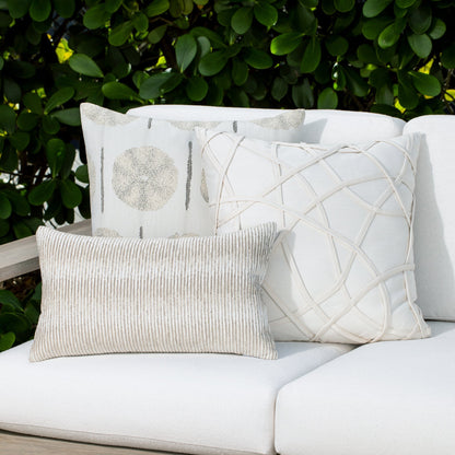 Elaine Smith Progress Sand Outdoor Pillow