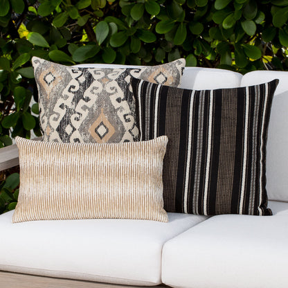 Elaine Smith Progress Honey outdoor pillow, gold - view 5