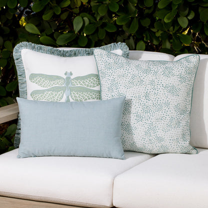 Elaine Smith Solid Dew Outdoor Pillow
