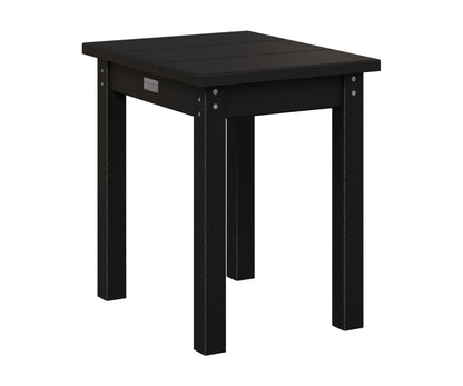 Berlin Gardens HDPE End Table in Black