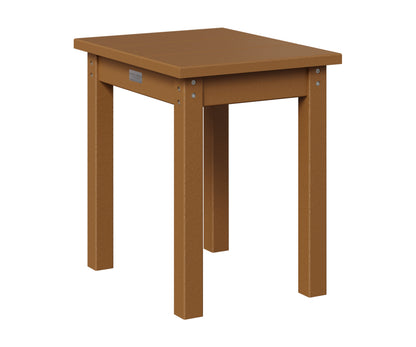 Berlin Gardens HDPE End Table in Cedar