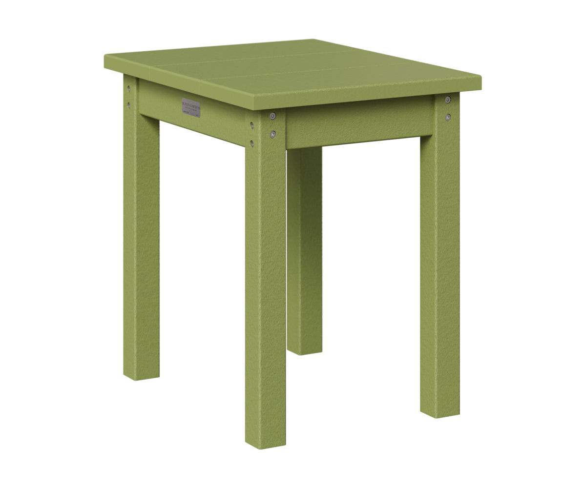 Berlin Gardens HDPE End Table in Kiwi Green