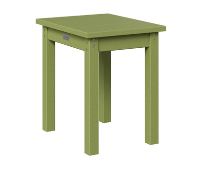 Berlin Gardens HDPE End Table in Kiwi Green