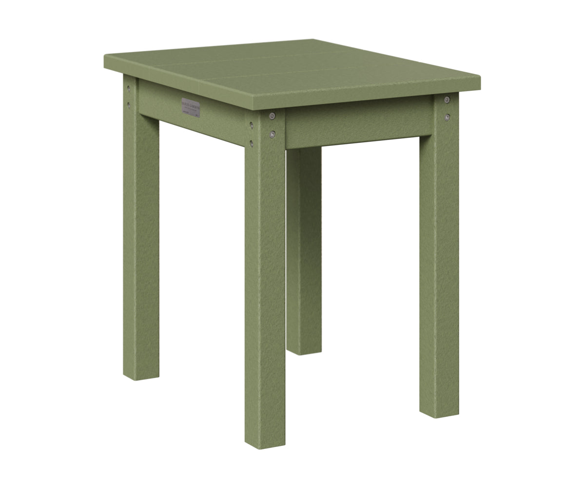 Berlin Gardens HDPE End Table in Sage