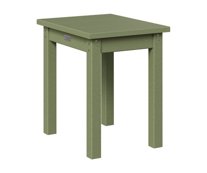 Berlin Gardens HDPE End Table in Sage