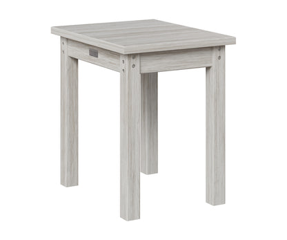 Berlin Gardens HDPE End Table in Seashell