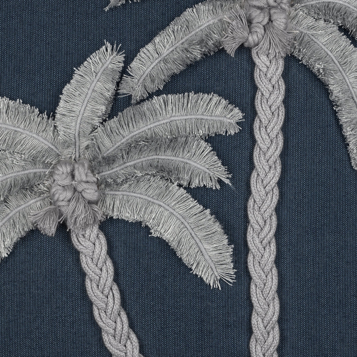 Elaine Smith Escape Gray Outdoor Pillow