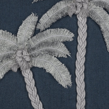 Elaine Smith Escape Gray Outdoor Pillow