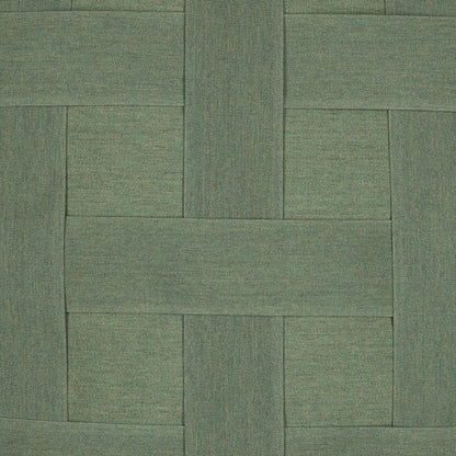 Elaine Smith Basketweave Fern outdoor pillow, green - view 6