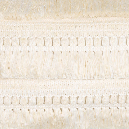 Elaine Smith Cascade Crema 20x20 outdoor pillow, ivory - view 4