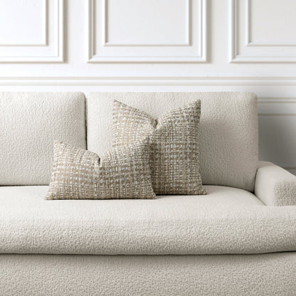 Elaine Smith Channel Sable outdoor pillow, brown - view 6