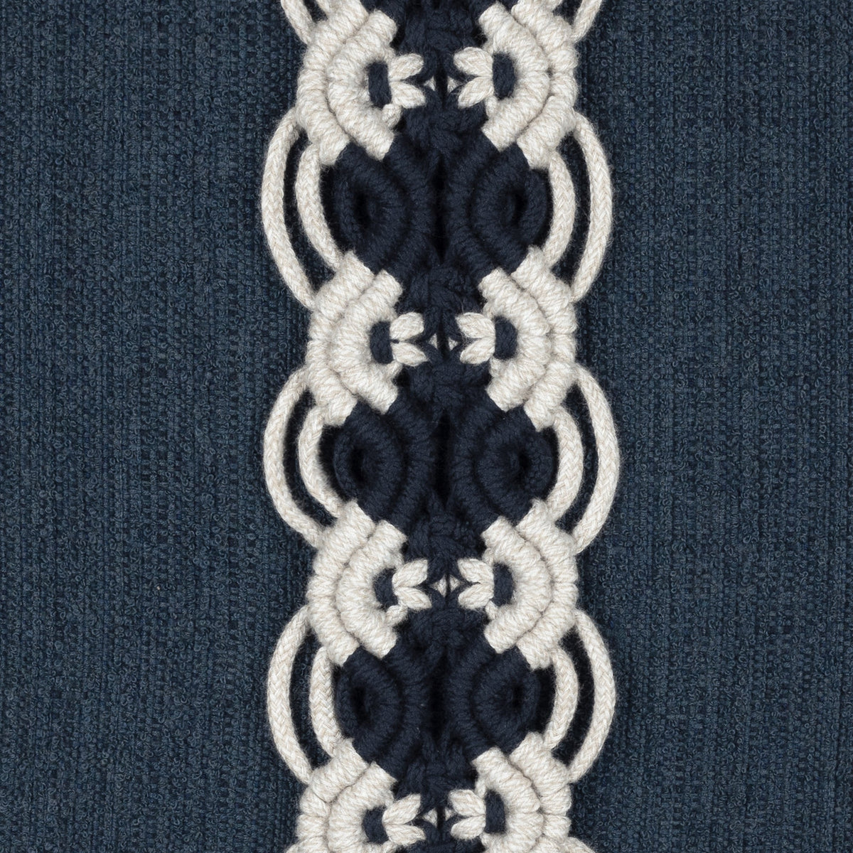 Elaine Smith Distinction Indigo Outdoor Pillow