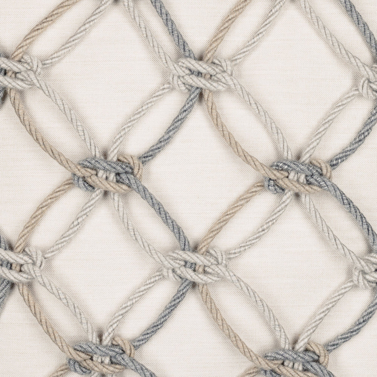 Elaine Smith Grigio Rope Outdoor Pillow