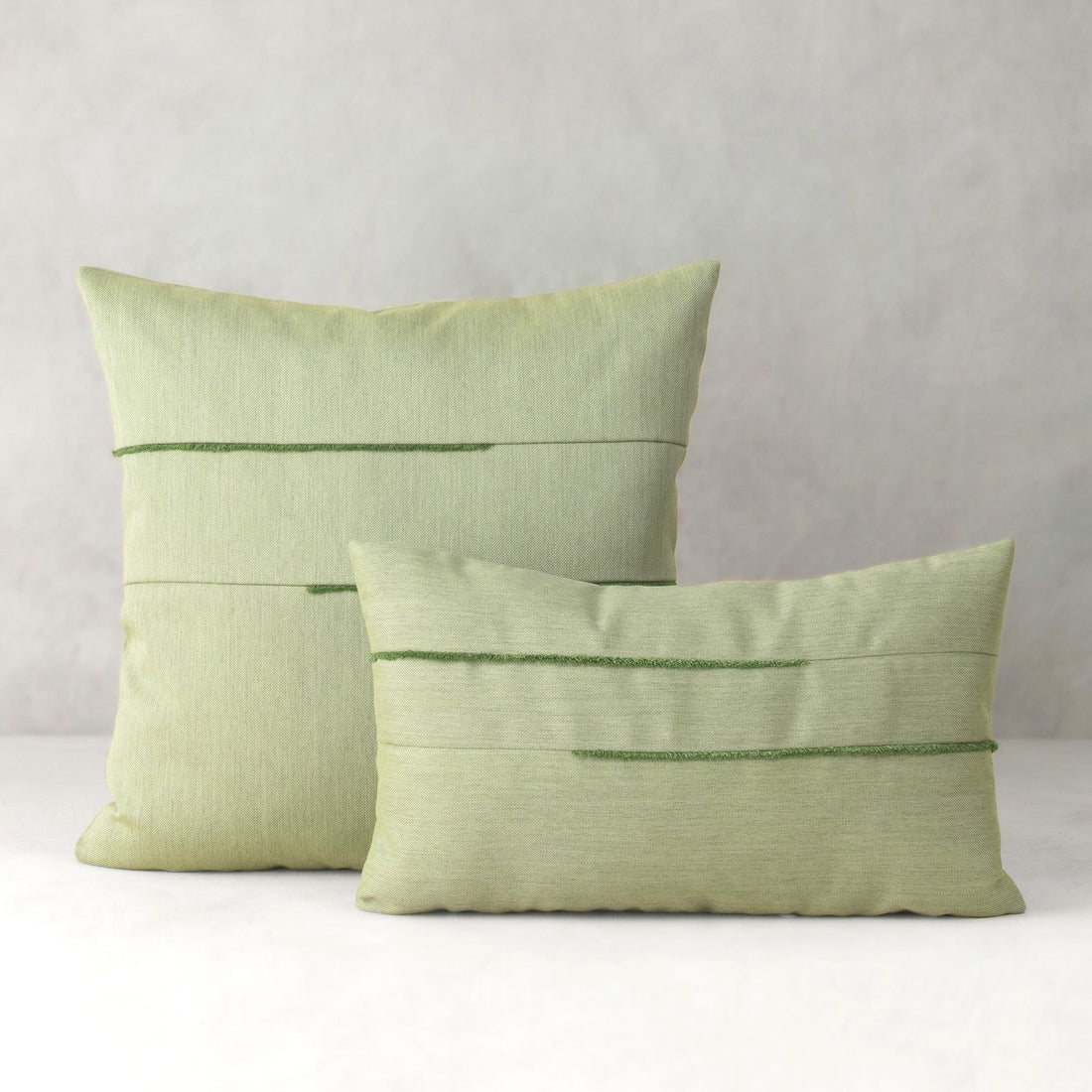 Elaine Smith Micro Fringe Meadow Lumbar outdoor pillow - view 2