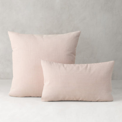 Elaine Smith Solid Blush Outdoor Pillow