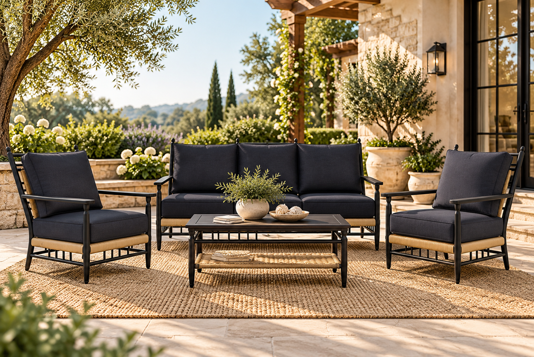 Lloyd Flanders Low Country 4-Piece Conversation Set
