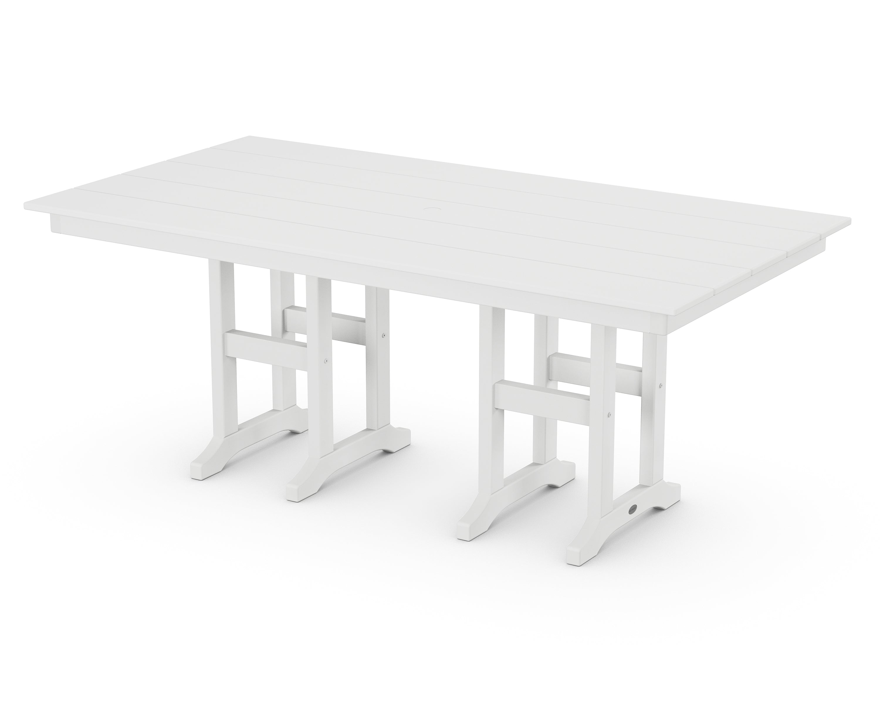 POLYWOOD Oxford 7-Piece Farmhouse Dining Set