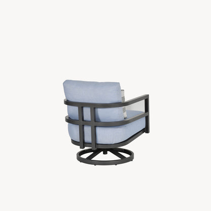 Castelle Gala Cushioned Lounge Swivel Rocker, view 4