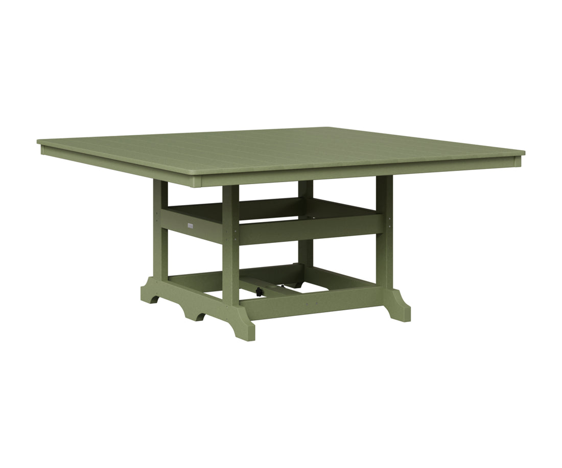 Berlin Gardens Garden Classic 66" Square Table in Sage
