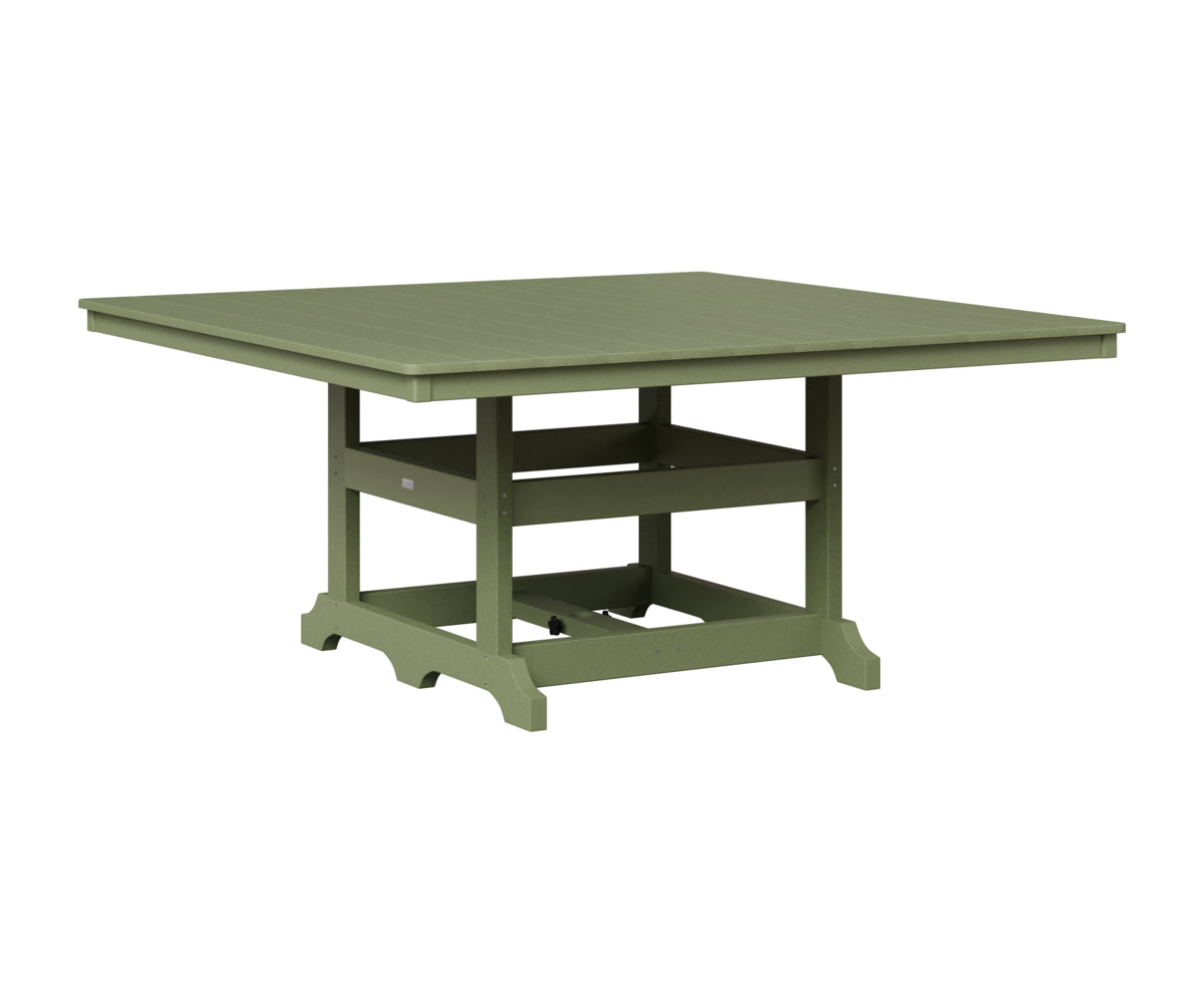 Berlin Gardens Garden Classic 66" Square Table in Sage