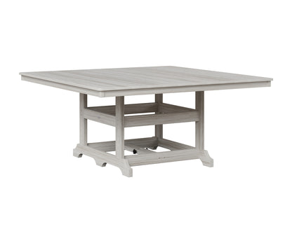 Berlin Gardens Garden Classic 66" Square Table in Seashell