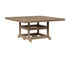Berlin Gardens Garden Classic 66" Square Table in Weatherwood
