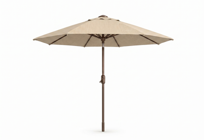 Lighthouse Casual Swirl Tilt Solar Umbrella with LED Lights