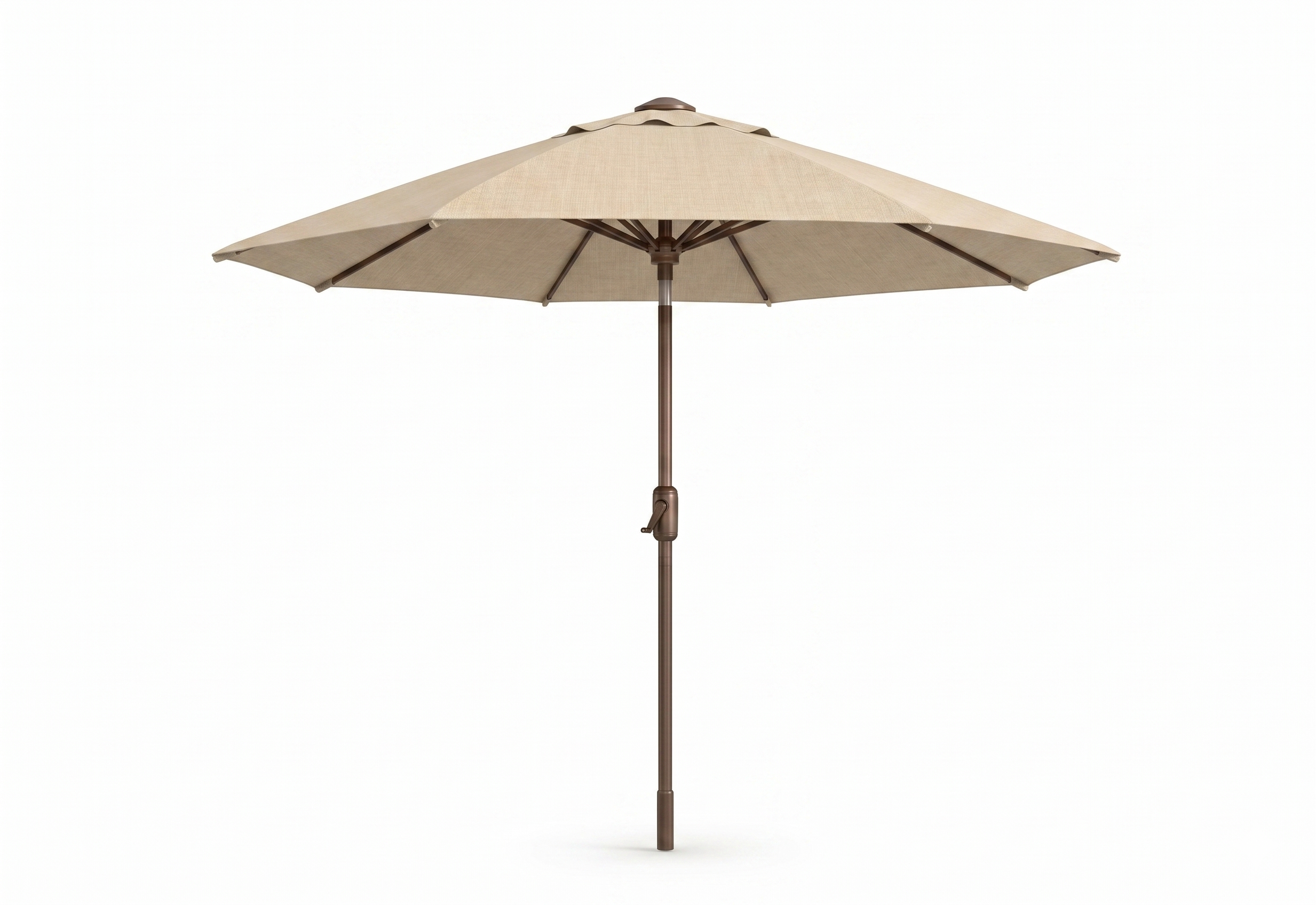 Lighthouse Casual Swirl Tilt Solar Umbrella with LED Lights