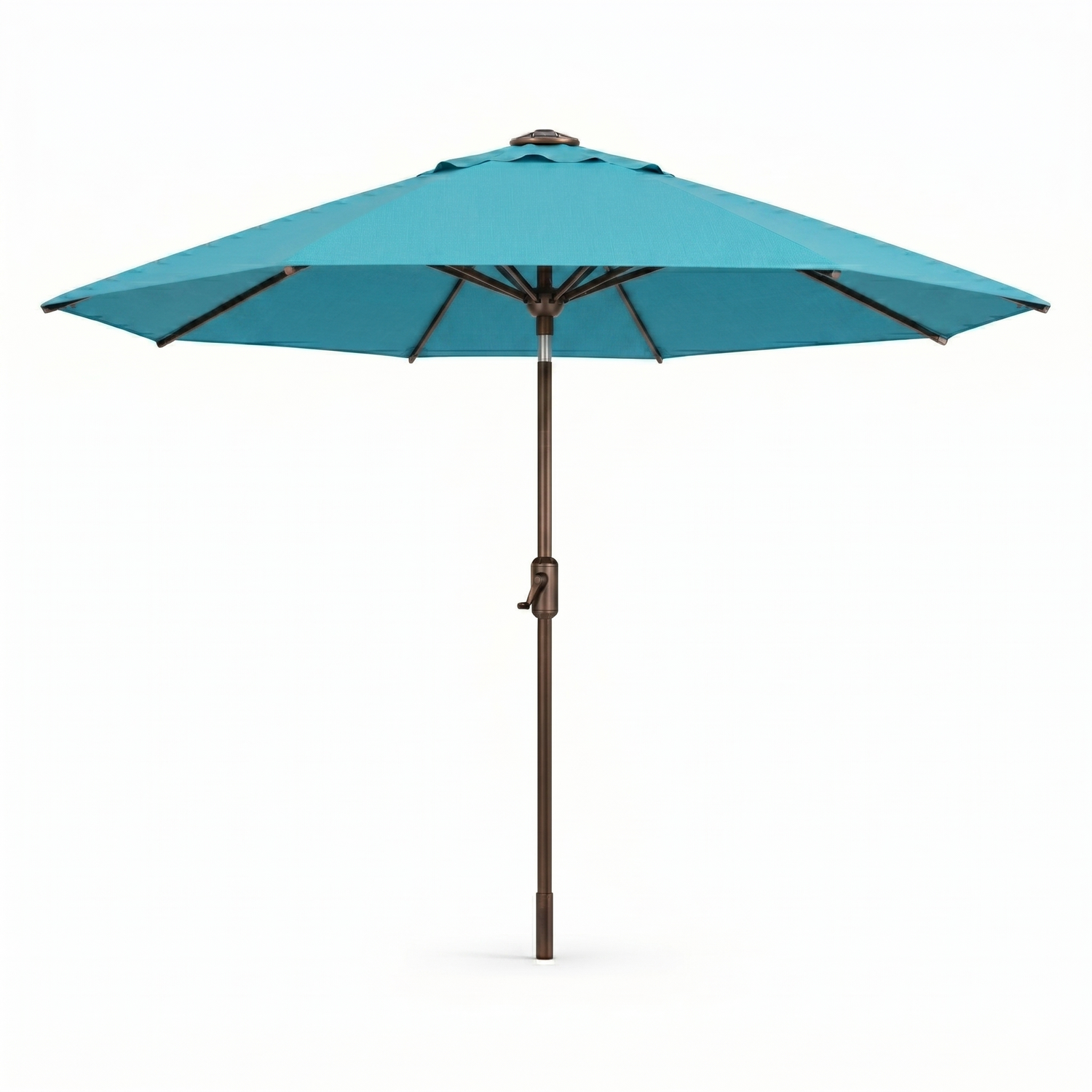 Lighthouse Casual Swirl Tilt Solar Umbrella with LED Lights