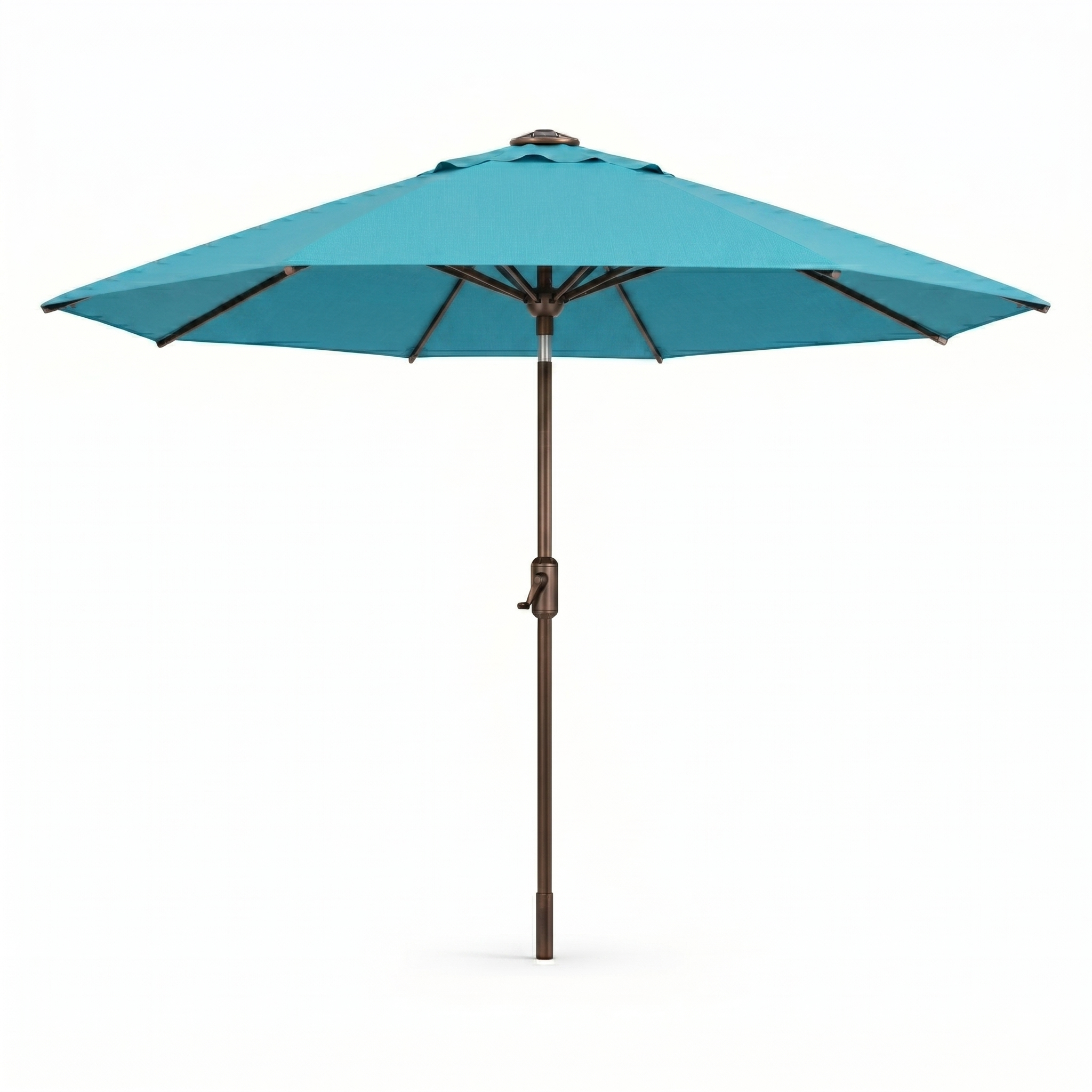 Lighthouse Casual Swirl Tilt Solar Umbrella with LED Lights
