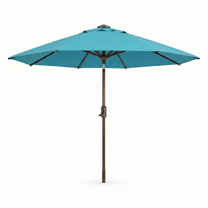 Lighthouse Casual Swirl Tilt Solar Umbrella with LED Lights