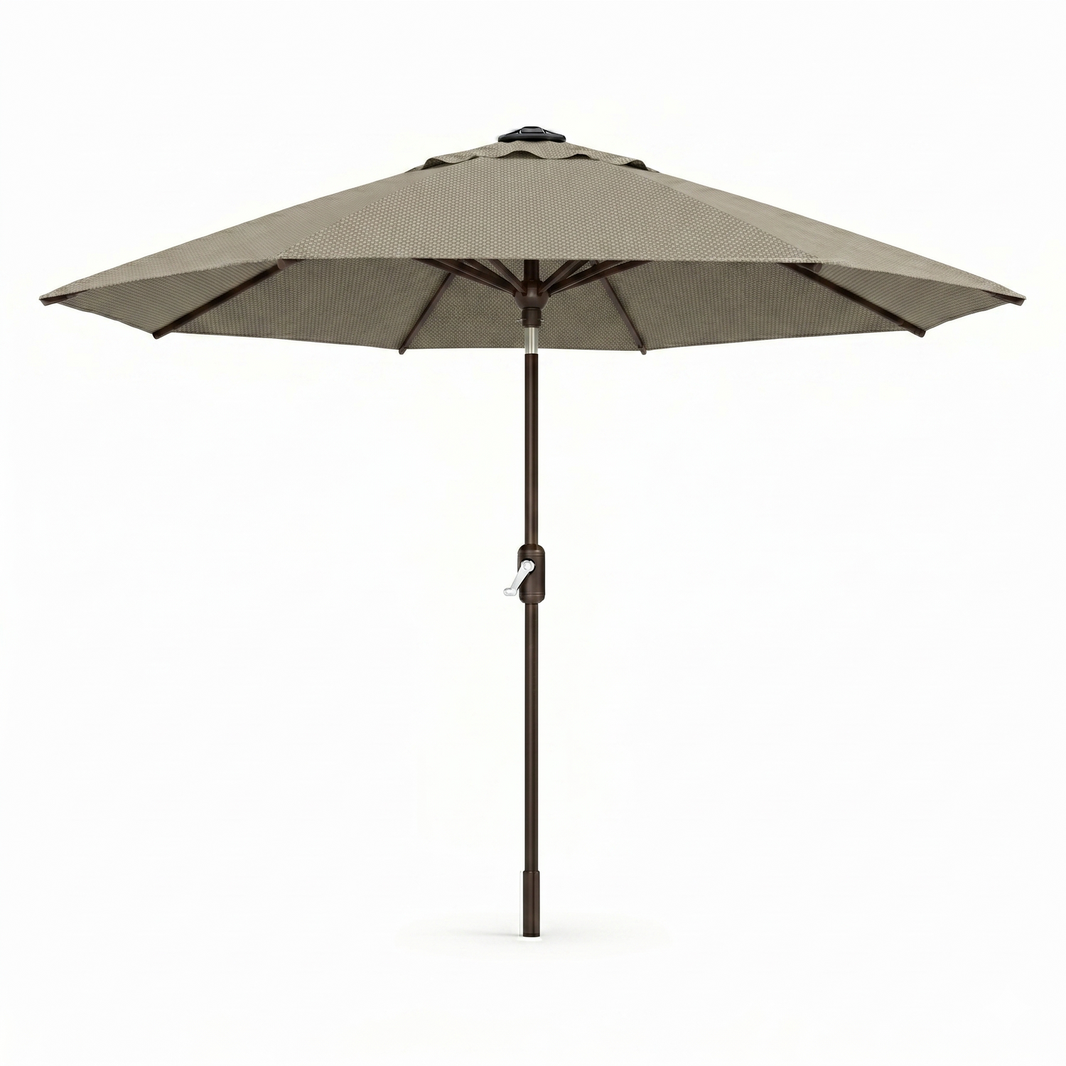 Lighthouse Casual Swirl Tilt Solar Umbrella with LED Lights