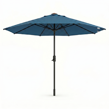 Lighthouse Casual Swirl Tilt Solar Umbrella with LED Lights