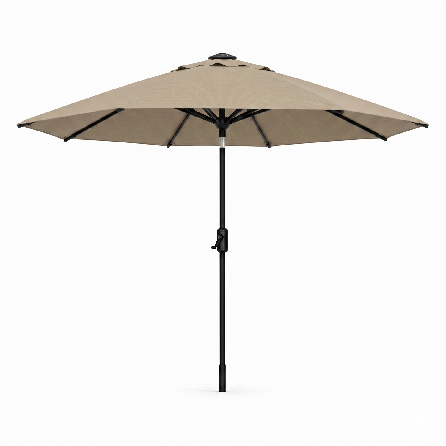 Lighthouse Casual Swirl Tilt Solar Umbrella with LED Lights