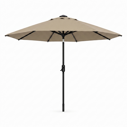 Lighthouse Casual Swirl Tilt Solar Umbrella with LED Lights