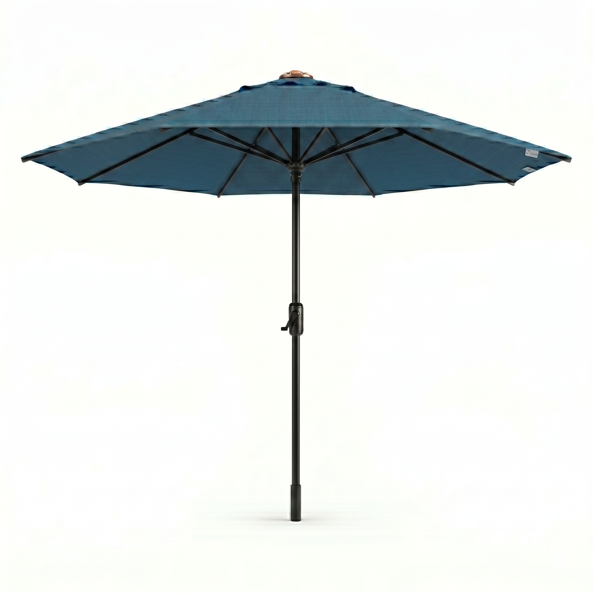 Lighthouse Casual Swirl Tilt Solar Umbrella with LED Lights