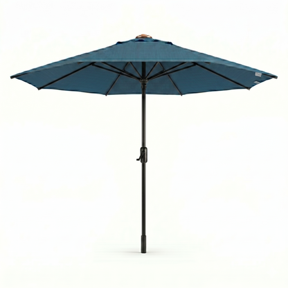 Lighthouse Casual Swirl Tilt Solar Umbrella with LED Lights