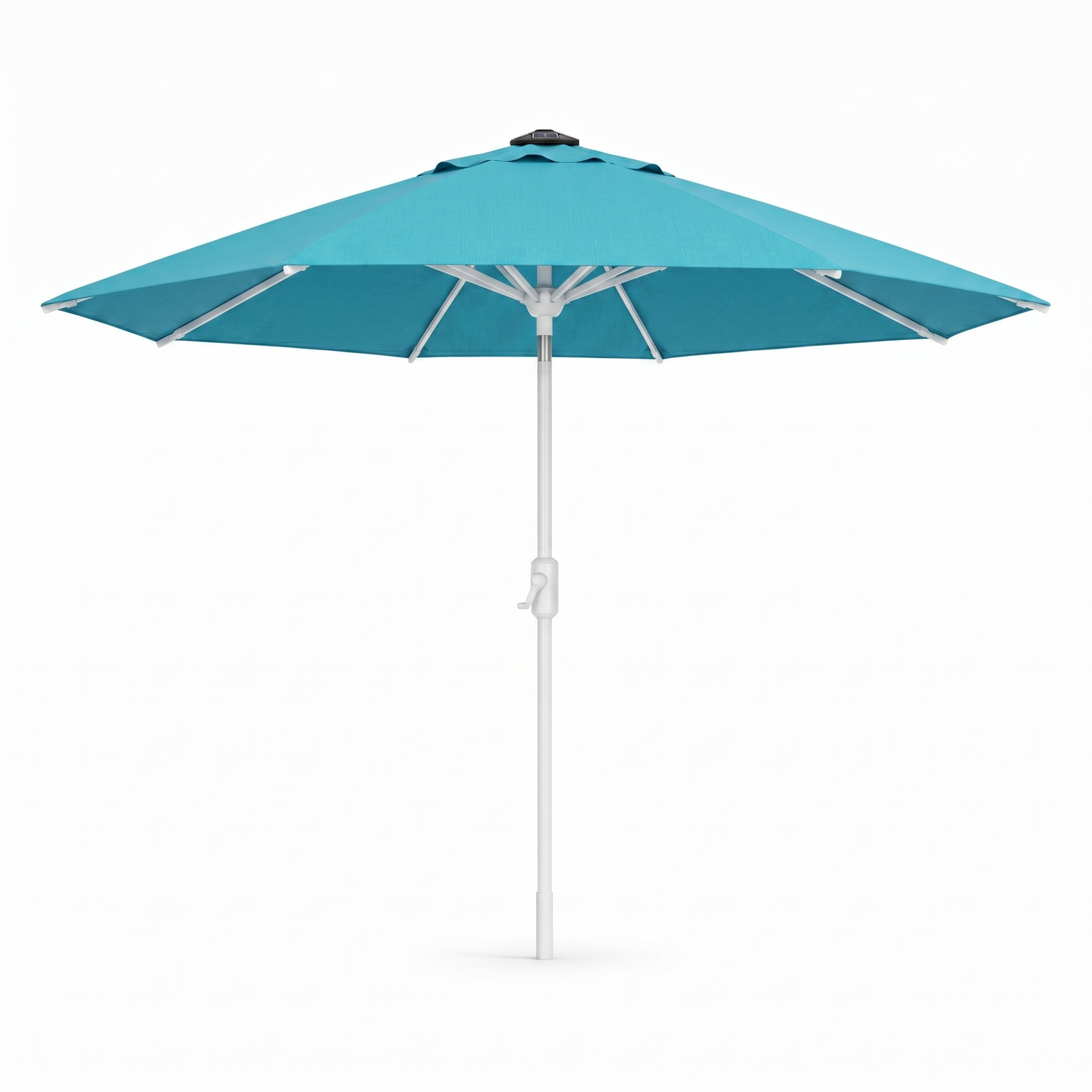 Lighthouse Casual Swirl Tilt Solar Umbrella with LED Lights