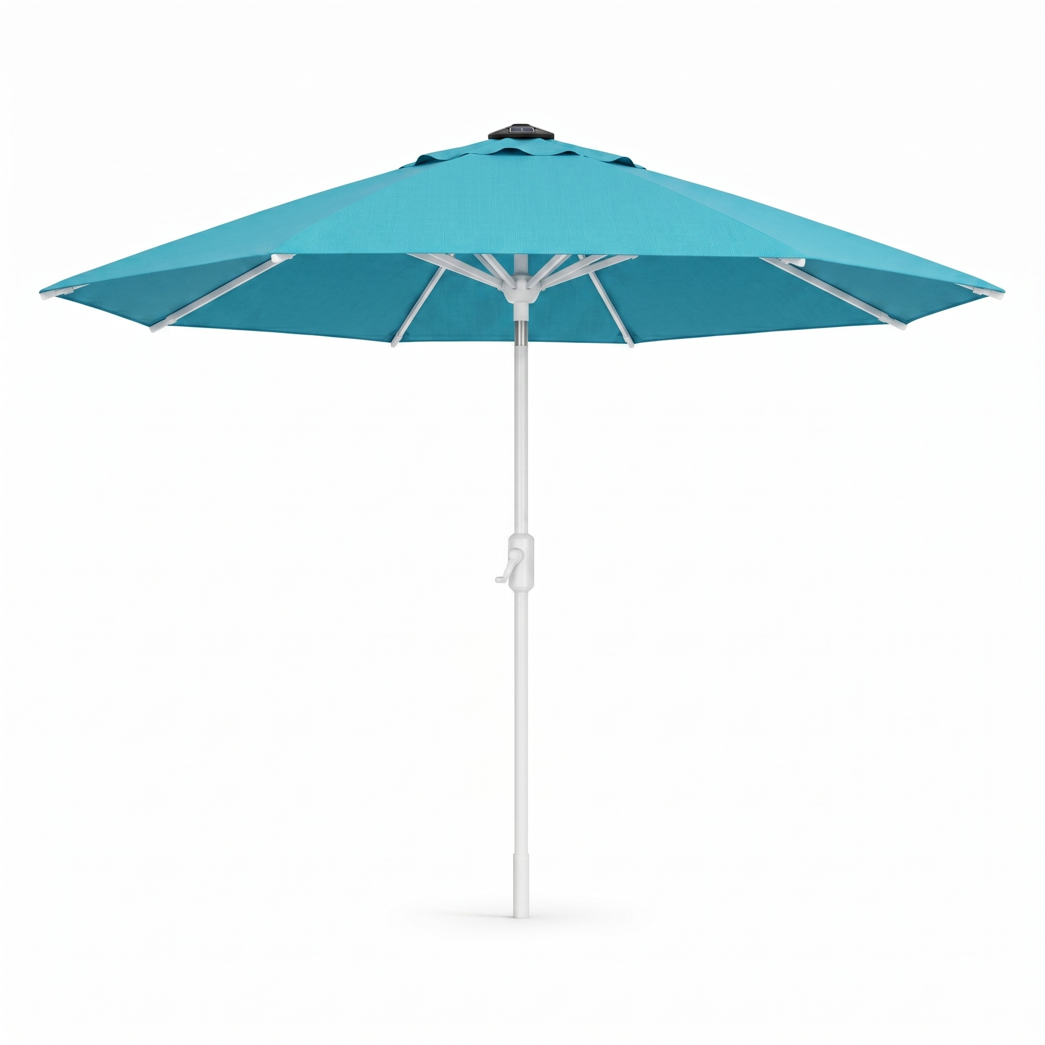 Lighthouse Casual Swirl Tilt Solar Umbrella with LED Lights