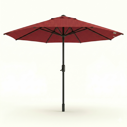Lighthouse Casual Swirl Tilt Solar Umbrella with LED Lights